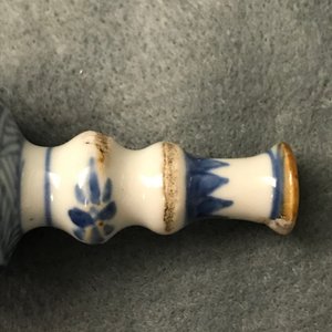 Six vases en porcelaine de Chine bleu et blanc, Kangxi — photo 21