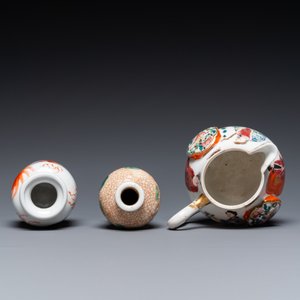 Six vases et une verseuse 'Wu Shuang Pu' en porcelaine de Chine, 19/20ème — photo 12