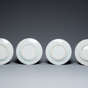 Sixteen Chinese famille rose plates, Yongzheng and later — 照片 5