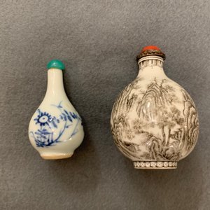 Sixteen various Chinese porcelain snuff bottles, 19/20th C. — 照片 11