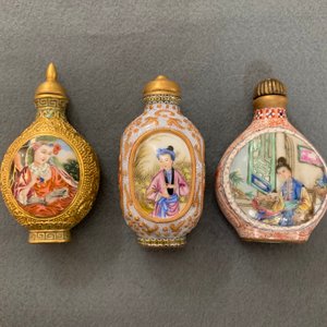Sixteen various Chinese porcelain snuff bottles, 19/20th C. — 照片 5