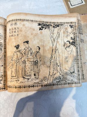 'Sketches of Confucius 聖跡圖' and 'Grand Panorama of Shanghai's Famous Courtesans 增廣海上名花月影大觀', Republic — photo 25