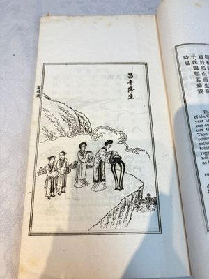 'Sketches of Confucius 聖跡圖' and 'Grand Panorama of Shanghai's Famous Courtesans 增廣海上名花月影大觀', Republic — photo 33