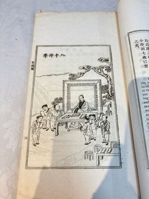 'Sketches of Confucius 聖跡圖' and 'Grand Panorama of Shanghai's Famous Courtesans 增廣海上名花月影大觀', Republic — photo 35