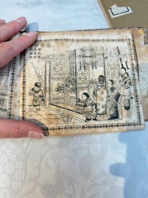 'Sketches of Confucius 聖跡圖' and 'Grand Panorama of Shanghai's Famous Courtesans 增廣海上名花月影大觀', Republic — photo 7