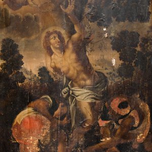 Spanish school: 'The Martyrdom of Saint Sebastian' — photo 1