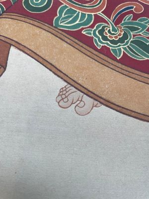 Sun Yunsheng 孫雲生 (1918-2000): 'Dancing female', ink and colour on paper, dated 1979 — foto 11