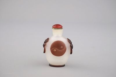 Tabatière chinoise en verre de Pékin
