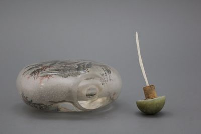 Tabatière chinoise peint sous verre, 20e