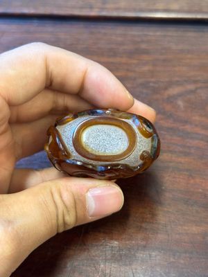 Tabatière en verre overlay de Pékin en brun sur blanc à décor de chilong, Chine, Qianlong/Jiaqing — photo 8
