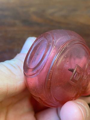 Tabatière en verre rose à décor de chauve-souris, Chine, marque et époque de Qianlong — photo 7