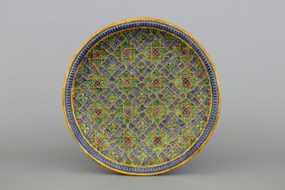 Tazza française, Ecole de Palissy, 17e