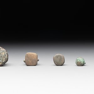 Ten Burmese bronze bird-form opium weights, 18/19th C. — foto 12