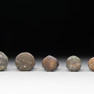 Ten Burmese bronze bird-form opium weights, 18/19th C. — foto 6