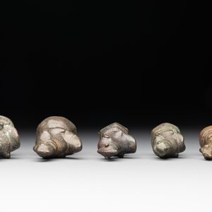 Ten Burmese bronze bird-form opium weights, 18/19th C. — foto 7