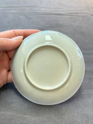Ten Chinese blue and white cups and eleven saucers, Kangxi — 照片 12