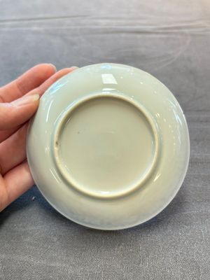 Ten Chinese blue and white cups and eleven saucers, Kangxi — 照片 14