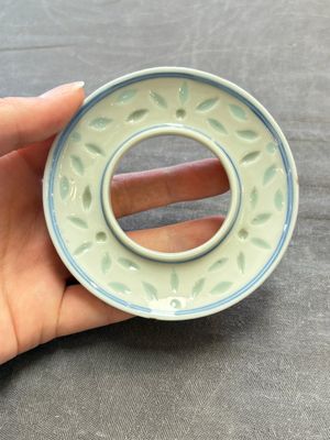 Ten Chinese blue and white cups, seven covers and eight stands, 19/20th C. — photo 83