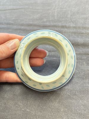 Ten Chinese blue and white cups, seven covers and eight stands, 19/20th C. — photo 88