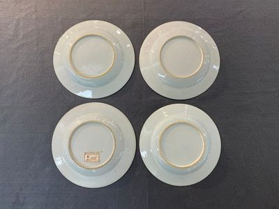 Ten Chinese blue and white, famille rose and verte plates, Kangxi and later — 照片 4