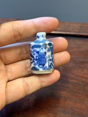 Ten Chinese blue and white vases and snuff bottles, 19th C. — 照片 2