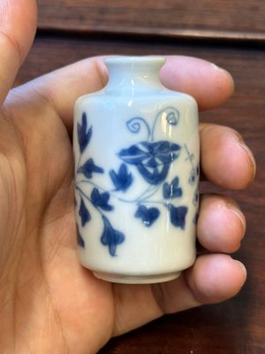 Ten Chinese blue and white vases and snuff bottles, 19th C. — 照片 42