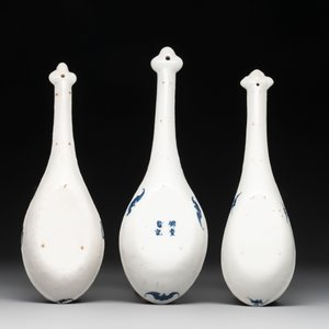 Ten Chinese blue and white wares, Jin Tang Fa Ji 錦堂發記 and Wan Yu 玩玉 mark, 18/20th C. — photo 23