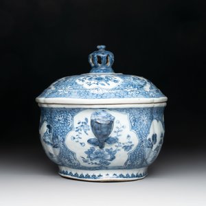 Ten Chinese blue and white wares, Jin Tang Fa Ji 錦堂發記 and Wan Yu 玩玉 mark, 18/20th C. — photo 5
