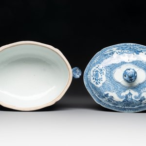Ten Chinese blue and white wares, Jin Tang Fa Ji 錦堂發記 and Wan Yu 玩玉 mark, 18/20th C. — photo 6