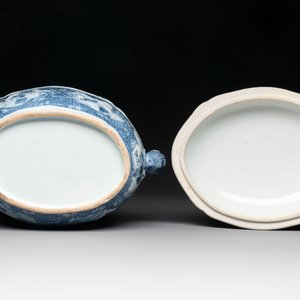 Ten Chinese blue and white wares, Jin Tang Fa Ji 錦堂發記 and Wan Yu 玩玉 mark, 18/20th C. — photo 7