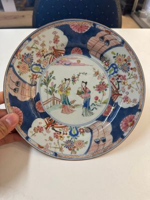 Ten Chinese blue, white, famille rose and Imari-style wares, 18/19th C. — 照片 1