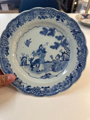 Ten Chinese blue, white, famille rose and Imari-style wares, 18/19th C. — 照片 11