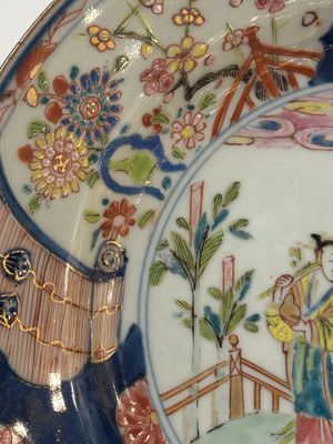 Ten Chinese blue, white, famille rose and Imari-style wares, 18/19th C. — 照片 3