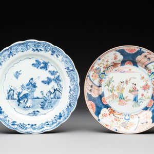 Ten Chinese blue, white, famille rose and Imari-style wares, 18/19th C. — 照片 2