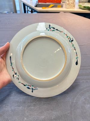 Ten Chinese doucai plates with floral design, Kangxi — 照片 12