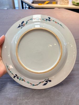 Ten Chinese doucai plates with floral design, Kangxi — 照片 15