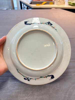 Ten Chinese doucai plates with floral design, Kangxi — 照片 19
