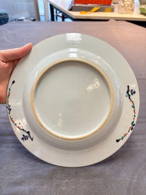 Ten Chinese doucai plates with floral design, Kangxi — 照片 2
