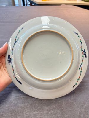 Ten Chinese doucai plates with floral design, Kangxi — 照片 21