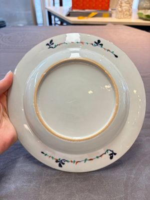 Ten Chinese doucai plates with floral design, Kangxi — 照片 4