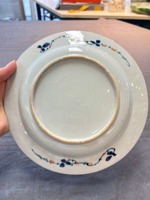 Ten Chinese doucai plates with floral design, Kangxi — 照片 9