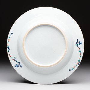 Ten Chinese doucai plates with floral design, Kangxi — 照片 9