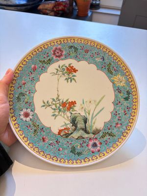 Ten Chinese famille rose and verte wares, Qianlong and Jing De Zhen 景德鎮 marks, 20th C. — foto 48
