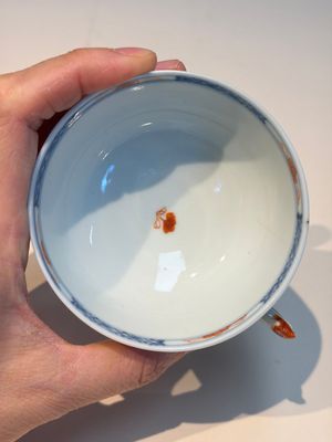 Ten Chinese Imari-style 'Riverscape' cups and saucers, Qianlong — photo 37