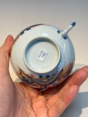 Ten Chinese Imari-style 'Riverscape' cups and saucers, Qianlong — photo 50