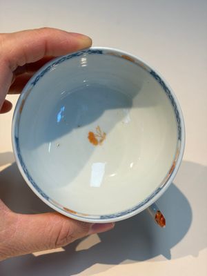 Ten Chinese Imari-style 'Riverscape' cups and saucers, Qianlong — photo 73