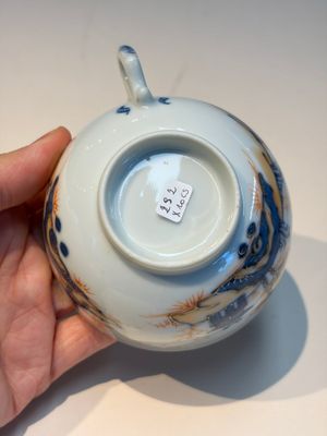 Ten Chinese Imari-style 'Riverscape' cups and saucers, Qianlong — photo 74