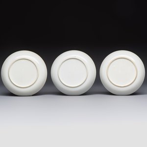 Ten Chinese Imari-style 'Riverscape' cups and saucers, Qianlong — photo 3