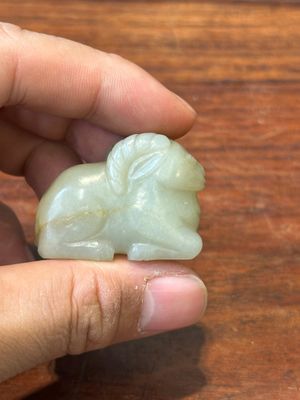 Ten Chinese jade sculptures of animals, Qing — 照片 14