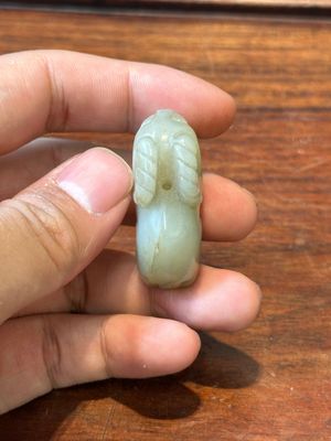 Ten Chinese jade sculptures of animals, Qing — 照片 17